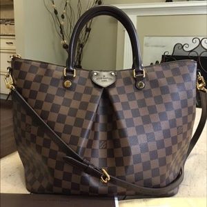 Louis Vuitton Siena GM in Damier Ebene